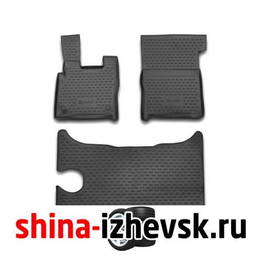 Коврик Autofamily коврики в салон DAF XF 2014- , 3 шт. ) в Ижевске